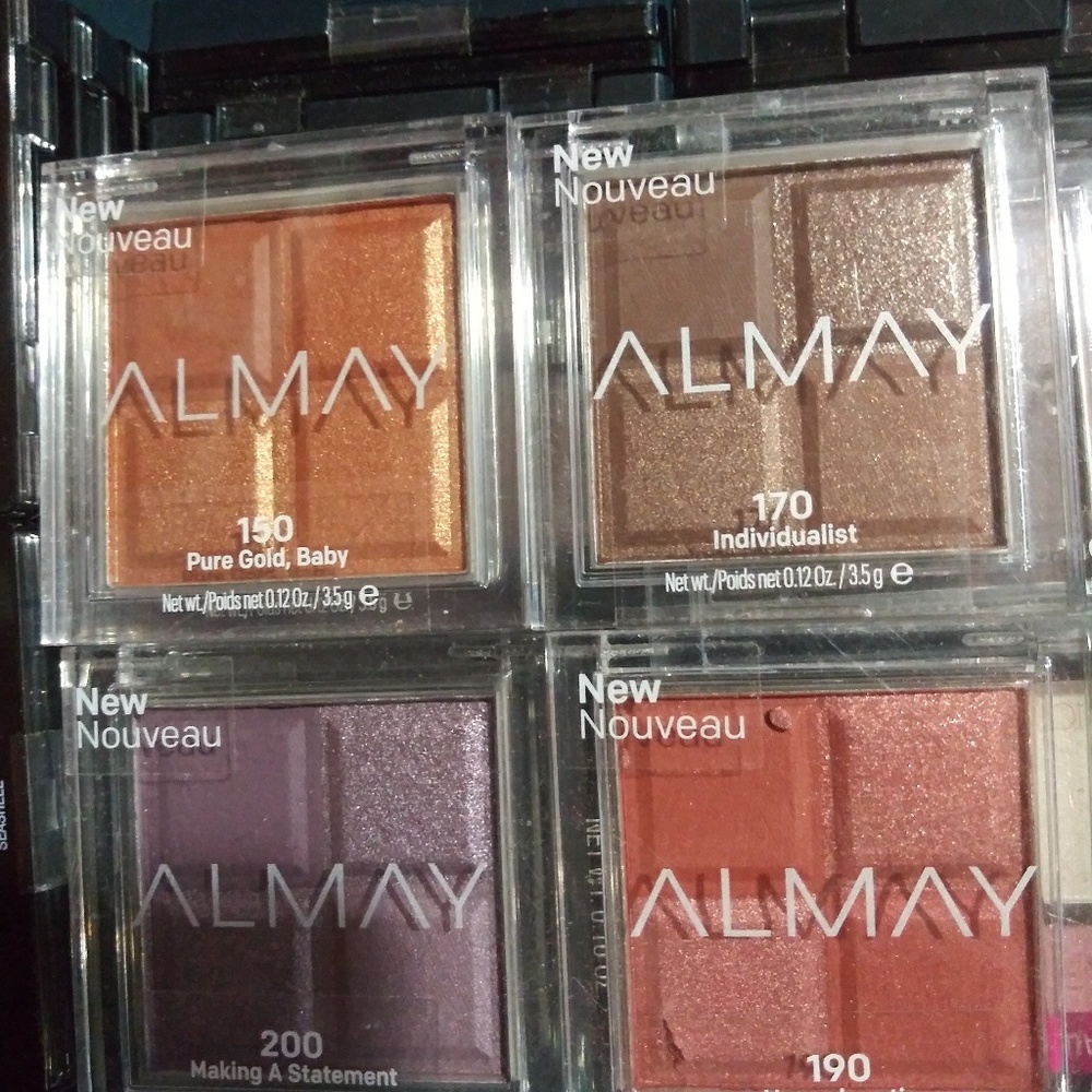 Almay quad eyeshadows
